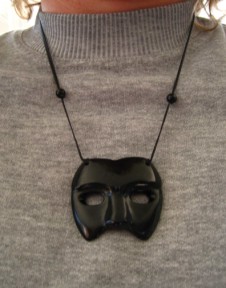 Black Mask worn